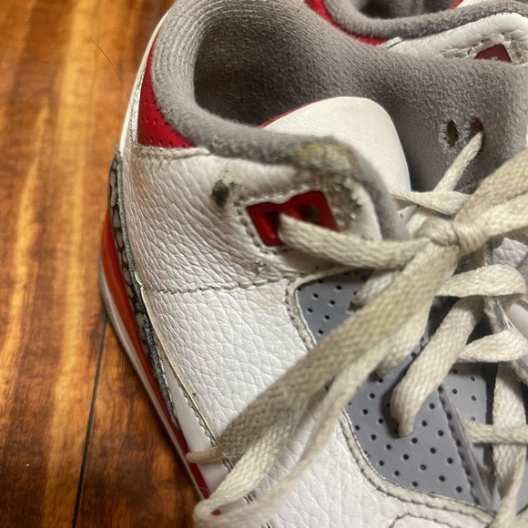 JORDAN 3 RETRO FIRE RED Youth 1‎ - Picture 9 of 9
